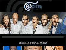 Tablet Screenshot of oziris-optique.com